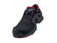 Uvex 65672, Hunkjønn, Voksen, Safety shoes, Svart, Rød, ESD,S3,SRC, Snøring