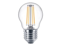 Philips - LED-filamentlyspære - form: P45 - klar finish - E27 - 4.5 W (ekvivalent 40 W) - varmt hvitt lys - 2700 K