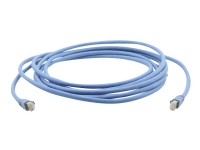 Kramer C-UNIKAT Series C-UNIKat-35 - Nettverkskabel - RJ-45 (hann) til RJ-45 (hann) - 10.7 m - U/FTP - CAT 6a - med støvel, halogenfri, uten hindringer, solid - blå, RAL 5012