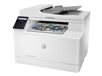 HP Color LaserJet Pro MFP M183fw - Multifunksjonsskriver - farge - laser - 216 x 297 mm (original) - A4/Legal (medie) - opp til 16 spm (kopiering) - opp til 16 spm (trykking) - 150 ark - 33.6 kbps - USB 2.0, LAN, Wi-Fi(n)