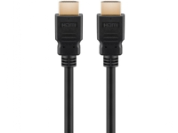 Goobay 47575, 3 m, HDMI Type A (Standard), HDMI Type A (Standard), 3D, 48 Gbit/s, Svart