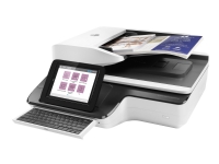 HP ScanJet Enterprise Flow N9120 fn2 - Dokumentskanner - flatvogn: CCD / ADF: CIS - Dupleks - 297 x 864 mm - 600 dpi x 600 dpi - inntil 120 spm (mono) / inntil 120 spm (farge) - ADF (200 ark) - inntil 20000 skann pr. dag - USB 2.0, Gigabit LAN, USB 2