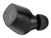 Sennheiser CX Plus - True wireless-hodetelefoner med mikrofon - i øret - Bluetooth - aktiv støydemping - hvit