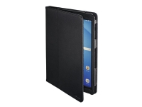 Hama Essential Line Bend - Lommebok for nettbrett - polyuretan - svart - 10.1 - for Samsung Galaxy Tab A (2018) (10.1 in)