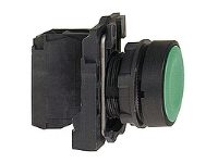 Schneider Electric Harmony XB5AA31 Trykknap Betjeningsknap flad 1 knap Grøn Trykfrigørelse 1 stk