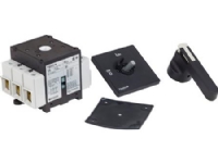 SCHNEIDER ELECTRIC Forsyningsadskiller 3 polet 175A Komplet afbryder til frontmontage Sort drejegreb, låsbart