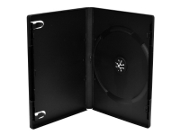 MediaRange BOX11-M, DVD-etui, 1 disker, Svart, Plastikk, 136 mm, 14 mm