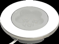 ID-LED underskabsbelysning 2,5W 350mA 3000K 150lm Ra95 Ø54mm Børstet stål