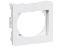 LAURITZ KNUDSEN Clic'line® overgangsramme lav for kanaldåse 1,5 modul til OPUS®66 indsats, hvid.