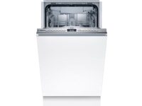 Bosch Serie 4 SRV4XMX16E, Fullstendig innebygget, Slimline (45 cm), Rustfritt stål, Knapper, 1,75 m, 1,65 m
