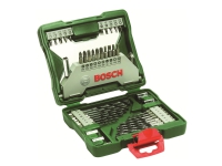 Bosch X-Line - Sett for skrutrekker, borspiss og sokler - 43 deler - torx, phillips, pozidriv, slot - 7 mm, 8 mm, 10 mm, 13 mm