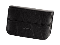 Hama Universal Card Case - Lagringsveske - kapasitet: 4 MultiMediaCards, 4 SmartMedia-kort, 4 Memory Stick-kort, 4 SD-minnekort, 4 kort for CompactFlash, 4 xD-Picture Card - svart