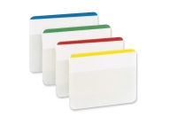 Post-it 686F-1 - Merkelapper for kartotekkort - 38 x 51 mm - 24 ark (4 x 6) - assortert