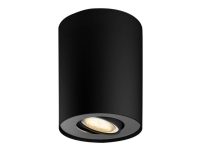 Philips Hue White Ambiance Pillar Spot - Intelligent lysspot, Sort, Bluetooth/Zigbee, LED, GU10, Variabel
