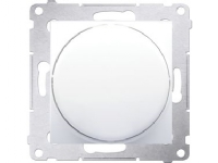 Kontakt-Simon Simon 54 Rotary dimmer for dimmable LEDs 230V 2–250W white DS9L.01/11 (WMDS-004xLx-011)