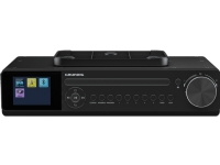 Grundig DKR 2000 BT, Arbeidsplass, Digitalt, DAB+,FM, 6 W, MP3,WMA, TFT