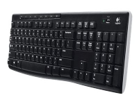 Logitech Wireless Keyboard K270 - Tastatur - trådløs - 2.4 GHz - QWERTY - Nederlandsk