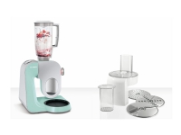 Bosch MUM5 CreationLine MUM58020 - Kjøkkenmaskin - 1000 W - sølv/mint turkis