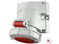MENNEKES 9342, 5P, 6 timer, Rød, Hvit, IP67, CN, CQC, 400 V