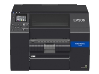 Epson ColorWorks CW-C6500Pe - Etikettskriver - farge - ink-jet - Rull (21,59 cm) - 1200 x 1200 dpi - inntil 85 mm/sek (mono) / inntil 85 mm/sek (farge) - USB 2.0, LAN, USB 2.0 vert - skreller