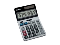 Canon KS-1220TSG - Skrivebordskalkulator - 12 sifre - solpanel, batteri - sølv