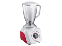 Bosch SilentMixx MMB21P0R - Mikser - 2.4 liter - 500 W - hvit/rød