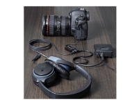 StarTech.com Black Slim Mini Jack Headphone Splitter Cable Adapter - 3.5mm Audio Mini Stereo Y Splitter - 3.5mm Male to 2x 3.5mm Female (MUY1MFFADP) - Hodetelefonsplitter - ministereojakk hunn til ministereojakk hann - 15.23 cm - svart
