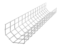 R-Go Steel Basic - Kabelstyringsskuff - 75 cm - sølv