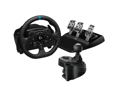 Logitech G923 og Driving Force Shifter Bundle
