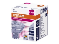 OSRAM PARATHOM - LED-pære for søkelys - form: MR16 - GU5.3 - 2.6 W (ekvivalent 20 W) - klasse F - varmt hvitt lys - 2700 K