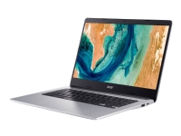 Acer Chromebook 314 CB314-2H - MT8183 / 2 GHz - Chrome OS - Mali-G72 MP3 - 4 GB RAM - 64 GB eMMC - 14 1920 x 1080 (Full HD) - Wi-Fi 5 - lys sølv - kbd: Nordisk