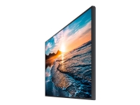 Samsung QH55R - 55 Diagonalklasse QHR Series LED-bakgrunnsbelyst LCD-skjerm - digital signering - 4K UHD (2160p) 3840 x 2160 - HDR - New Edge Backlight - svart - demo