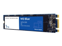 WD Blue 3D NAND SATA SSD WDS100T2B0B - Solid State Drive - 1 TB - intern - M.2 2280 - SATA 6Gb/s