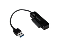 LogiLink USB3.0 to SATA Adapter - Diskkontroller - SATA 3Gb/s - USB 3.0