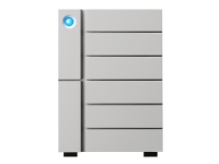 LaCie 6big Thunderbolt 3 STFK24000402 - Harddiskarray - 24 TB - 6 brønner (SATA) - HDD 4 TB x 6 - USB 3.1, Thunderbolt 3 (ekstern) - med Rescue Data Recovery Service