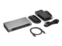 Kensington SD5600T Thunderbolt 3 and USB-C Dual 4K Hybrid Docking Station - 100W PD - Win/Mac - Dokkingstasjon - USB-C / Thunderbolt 3 - 2 x HDMI, 2 x DP - GigE - Europa