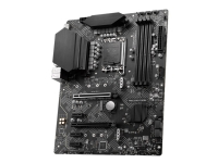 MSI PRO Z690-P DDR4 - Hovedkort - ATX - LGA1700-sokkel - Z690 Chipset - USB 3.2 Gen 1, USB-C Gen 2x2 - 2.5 Gigabit LAN - innbygd grafikk (CPU kreves) - HD-lyd (8-kanalers)