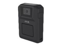 AXIS W100 Body Worn Camera - Videoopptaker - 1080 p / 30 fps - flash 64 GB - intern flashminne - Wi-Fi, Bluetooth - NCS S 9000-N