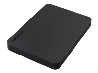 Toshiba Canvio Basics - Harddisk - 4 TB - ekstern (bærbar) - USB 3.0 - svart