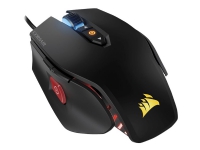 CORSAIR Gaming M65 PRO RGB FPS - Mus - optisk - 8 knapper - kablet - USB - svart
