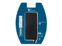 Trend - Strømadapter - AC 100-240 V - 65 watt - Europa - for Compaq CQ45 Presario CQ40, CQ45, CQ50 HP ENVY dv6, dv7 Pavilion DV3, dv4, dv5, DV6, dv7