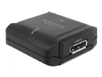 Delock DisplayPort 1.4 Repeater 8K 30 Hz - Forsterker - DisplayPort - 20-pins DisplayPort / 20-pins DisplayPort - opp til 10 m