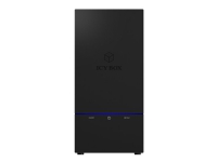 ICY BOX IB-RD3621U3 - Harddiskarray - 2 brønner (SATA-600) - USB 3.0 (ekstern)