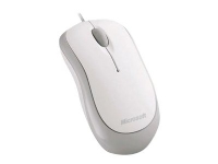 Microsoft Ready Mouse - Mus - optisk - 3 knapper - kablet - USB - hvit