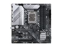ASUS PRIME Z690M-PLUS D4 - Hovedkort - mikro ATX - LGA1700-sokkel - Z690 Chipset - USB-C Gen1, USB 3.2 Gen 1, USB 3.2 Gen 2, USB-C Gen 2x2 - Gigabit LAN - innbygd grafikk (CPU kreves) - HD-lyd (8-kanalers)