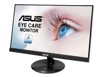 ASUS VP229Q - LED-skjerm - 21.5 - 1920 x 1080 Full HD (1080p) @ 75 Hz - IPS - 250 cd/m² - 1000:1 - 5 ms - HDMI, VGA, DisplayPort - høyttalere - svart
