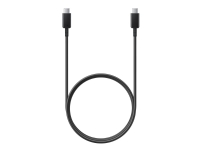 Samsung EP-DN975 - USB-kabel - USB-C (hann) til USB-C (hann) - USB 2.0 - 1 m - USB Power Delivery (5 A, 100 W) - svart - for Galaxy Note10, Note10+, Note10+ 5G