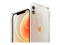 Apple iPhone 12 mini - 5G smartphone - dobbelt-SIM - 256 GB - OLED-display - 5.4 - 2340 x 1080 piksler - 2x bakkameraer 12 MP, 12 MP - front camera 12 MP - hvit