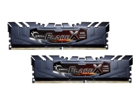 G.Skill Flare X series - DDR4 - sett - 32 GB: 2 x 16 GB - DIMM 288-pin - 3200 MHz / PC4-25600 - CL14 - 1.35 V - ikke-bufret - ikke-ECC