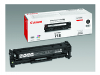 Canon Lasertoner 718BK - sort - Yield of 3,400 pages with a single cartridge - For LBP7200Cdn/MFC83X0Cn